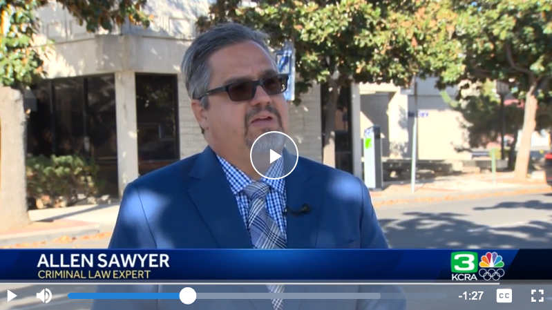 KCRA-TV Sacramento Consults Allen Sawyer as Criminal Law Expert